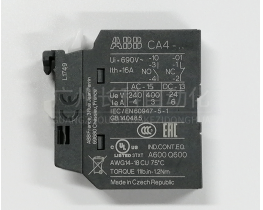 ABB接觸器輔助NC常閉觸點CA4-10 NO常開觸點CA4-01